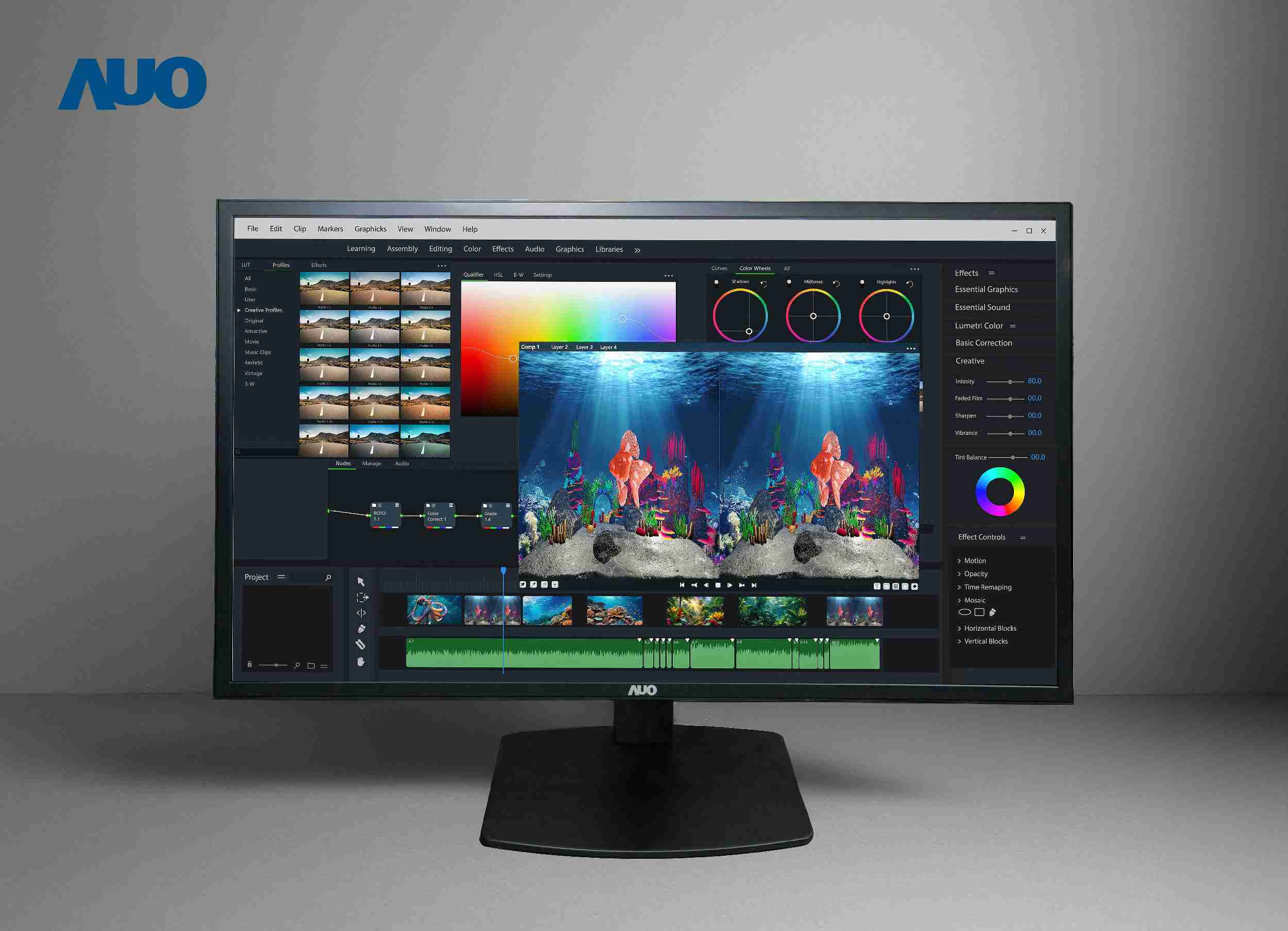 尊龙集团开发32吋2D/3D专业桌上型显示器，，，，拥有8K4K超高分辨率，，，，并以低串扰算法优化3D显示效果，，，搭载自动眼球追踪功能，，能实时调整3D图像，，，进行实时2D与3D无缝共存窗口，，，提供图像设计工作者突破二维接口的崭新工作氛围与效率